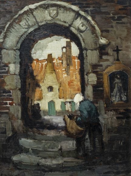 Roger HEBBELINCK (1912–1987). The Entrance to the 