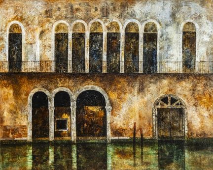 Chris WEPPE (born in 1955). Facade on the Grand Ca
