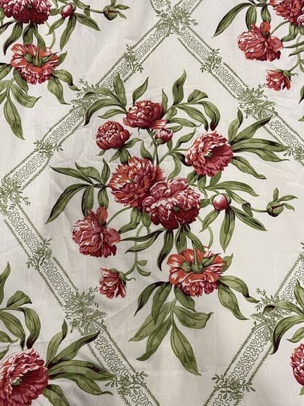 Thorp of London. Peonie, colore rosa. Coppia di te