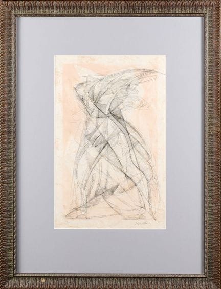 Jacques VILLON (1875 - 1963)
Untitled Whirling Fig