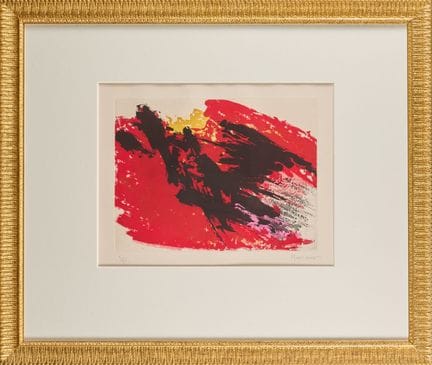 Alfred MANESSIER (1911-1993)
Acquaforte a rosso n.