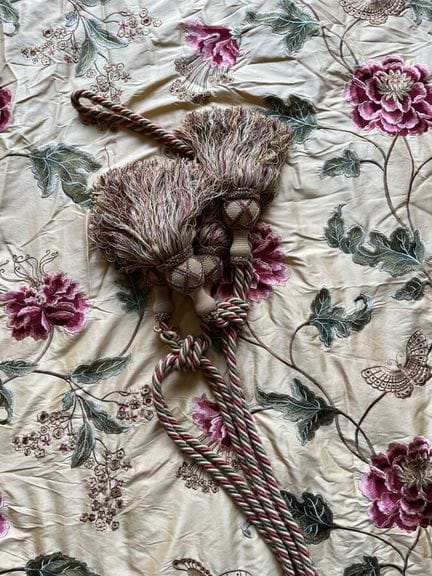 Colefax &amp; Fowler. Oriental Poppy, colore giall