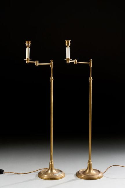 VAUGHAN DESIGNS. Lampade da terra Newport. Coppia 