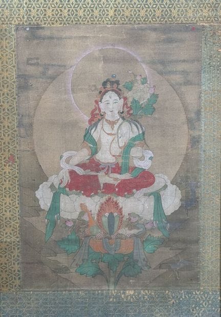 TIBET - Inizio del XX secolo
Thangka, tempera su t