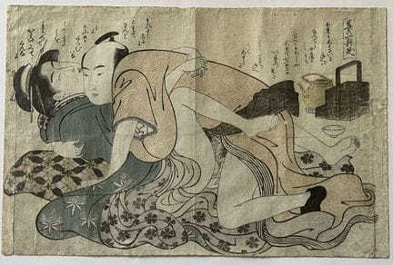 Katsukawa Shuncho (Giappone, 1750-1821)
Stampa oba