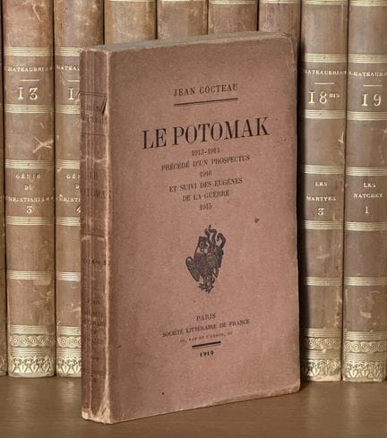 COCTEAU (Jean) - Le Potomak, 1913-1914. Precedido 