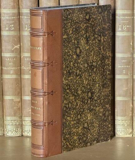 MICHELET (Jules) - Mi diario 1820-1823, París, edi