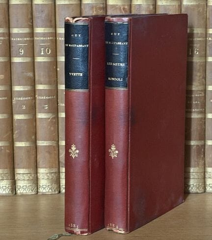 MAUPASSANT (Guy de) - Dos volúmenes en ediciones o