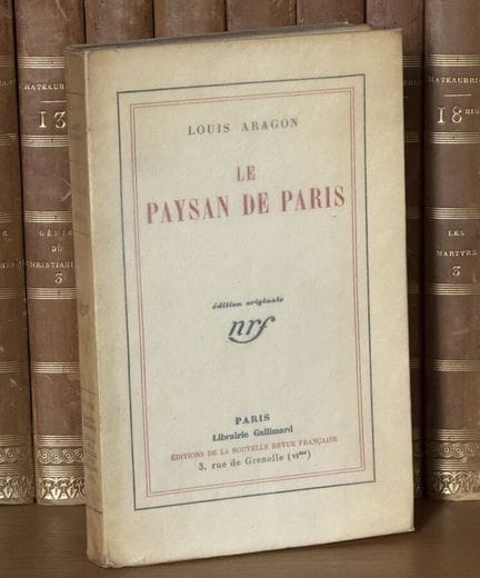 ARAGÓN (Louis) - El campesino de París, París, NRF