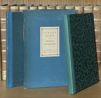 BAUDELAIRE (Charles) - Cuaderno inédito de Charles