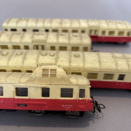 JOUEF - France - five cars - SNCF - "Evereux," inc