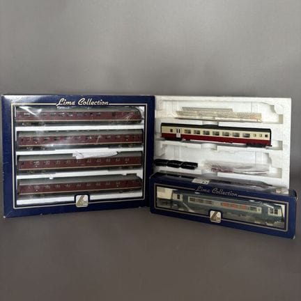 LIMA - Italy - Set of six railcars, including the 