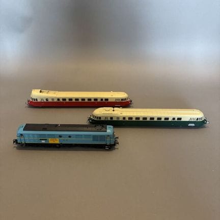 ELECTROTREN - lot de trois wagons - SNCF ABJ et lo