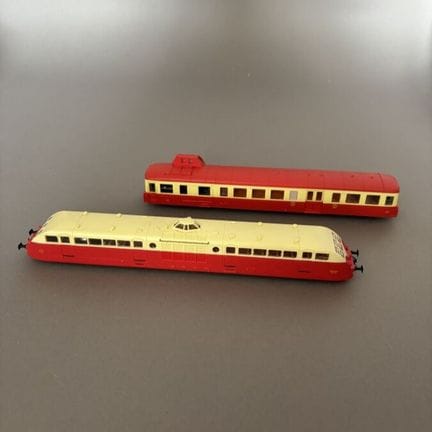 JOUEF - France - Set of two SNCF model railcars: "