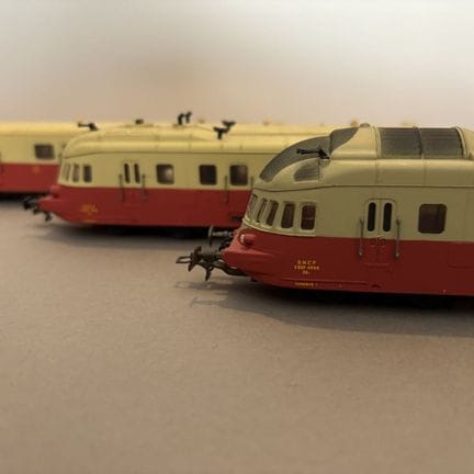 AS - France - four cars - SNCF  

Model trains - M