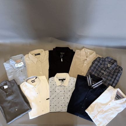 Set of shirts from various brands, including: AGNE