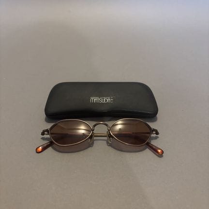 MATSUDA - Pair of sunglasses in their original cas