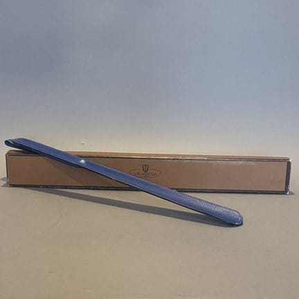 J.M. WESTON - Chausse-pied en cuir bleu dans sa bo
