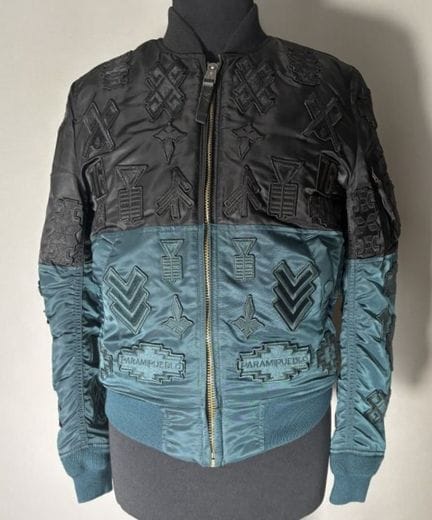 ALPHA INDUSTRIES X MARCELO BURLON
Black and blue n