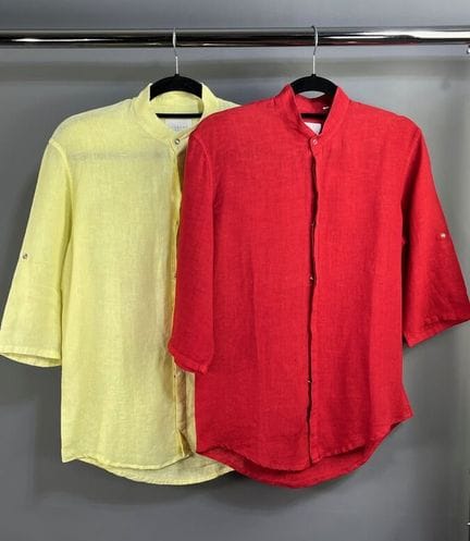 ICEBERG - Set of 2 men's shirts.

Linen models. Sh