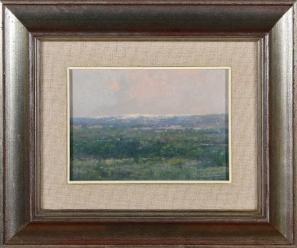 CARLOS MORAGO FERNÁNDEZ (Madrid, 1954). « Paysage 