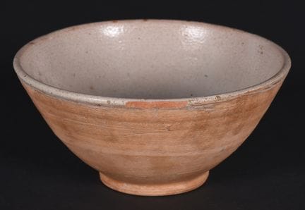 Bol en céramique émaillée basque. XIXe siècle. 7 x