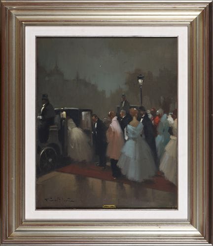 JUAN GIRALT LERÍN (Barcellona, 1907). "All'uscita 