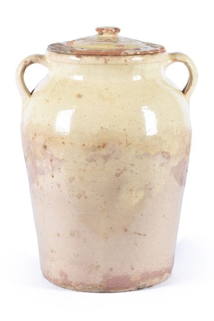 Contenitore per il burro realizzato in ceramica ba