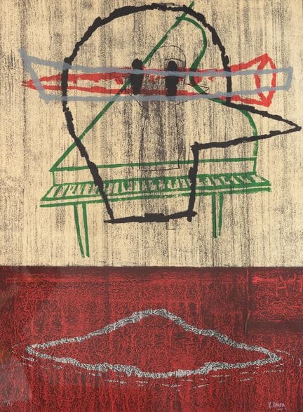 YAMANDÚ CANOSA (Montevideo, Uruguay, 1954). "Untit