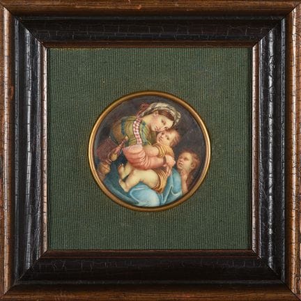 SCUOLA ITALIANA (XX secolo). “Madonna della Silla”