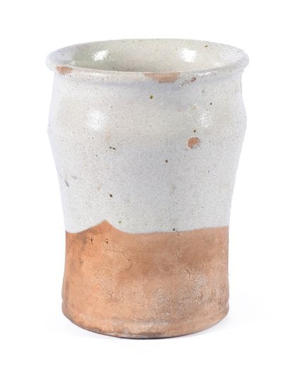 Tazza realizzata in ceramica basca smaltata.  Iniz