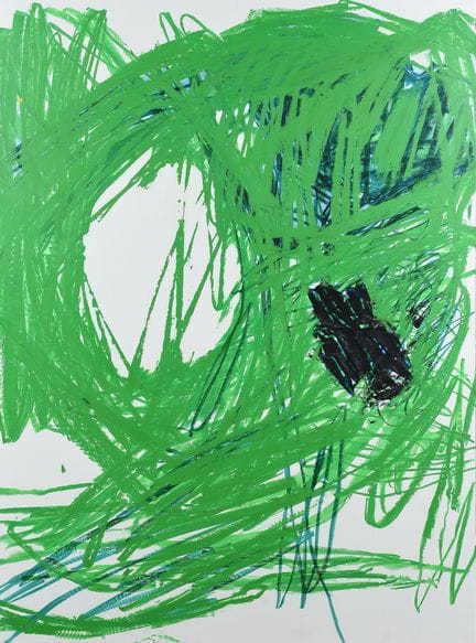 OTTO ZITTKO (Linz, Austria, 1959). "Untitled." Oil