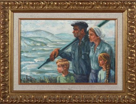 RESURRECCIÓN ARRUE CALVO (Bilbao, 1922–2013). "Fam