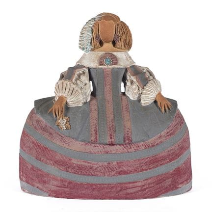PILAR MARTÍN (Olba, Teruel, 1951). "Menina". Ceram