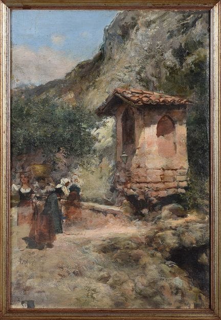 RAMÓN STOLZ SEGUÍ (Valence, 1872 - 1924). « Esquis
