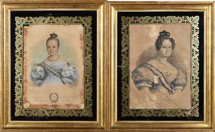 HENRI GREVEDON (París, Francia, 1776-1860). "Parej