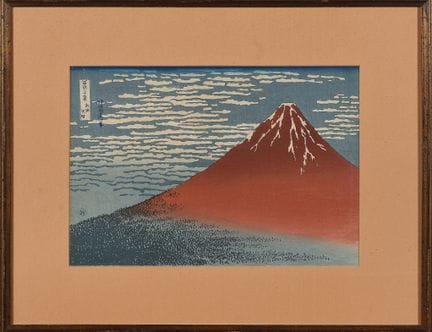 KATSUSHIKA HOKUSAI (Tokyo, 1760 - 1849). "Vento le