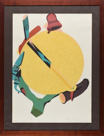 HERVÉ TELEMAQUE (Puerto Príncipe, Haití, 1937). "S
