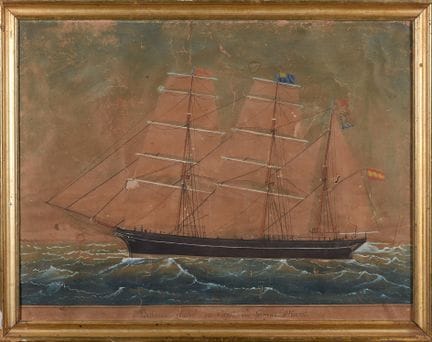 FRANCISCO MORALES MOYA (España, S. XIX). "Bribarca