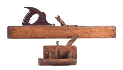 Set consisting of two carpentry tools. Early 20th 