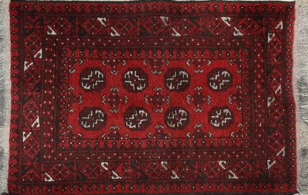 Wool rug. Mid-20th century. 110x80 cm