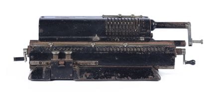 Odhner brand calculator made of iron. Sweden. Earl