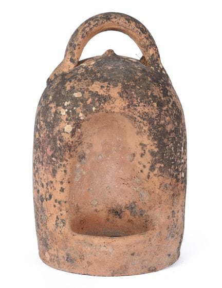 Watering trough made of folk pottery. Early 20th c