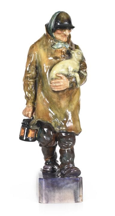 Figurine made of Royal Doulton porcelain, "The She