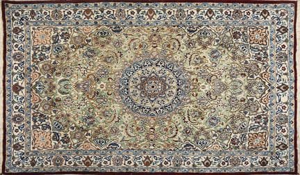 Wool rug. Mid-20th century. 204x115 cm