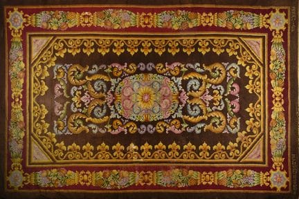 Rug made of wool by the Pérez Gil workshop in Madr