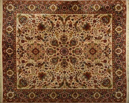Wool rug. Mid-20th century. 300x250 cm