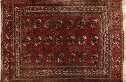 Wool rug  Mid-20th century. 173x120 cm