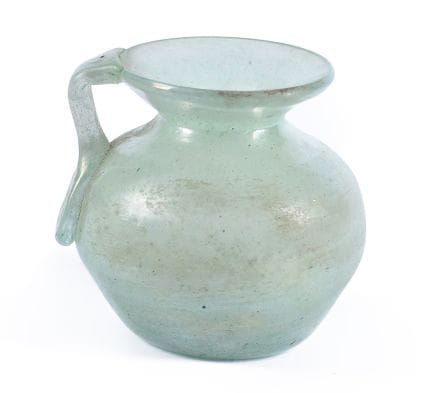 Glass pitcher. 19th century. 7 cm