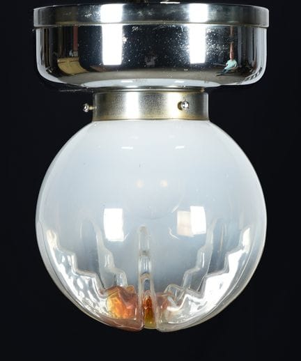 Ice Cube Murano glass ceiling lamp designed by Ton
